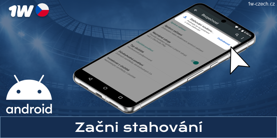 Spusťte stahování aplikace 1w Czech Republic pro Android