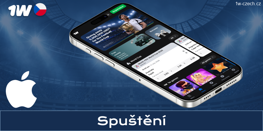 Spusťte aplikaci 1w Czech Republic pro iOS aplikace