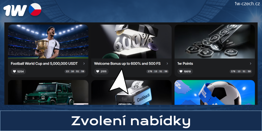Vyberte si bonus 1w Czech Republic