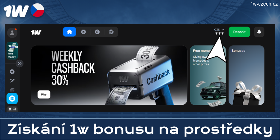 Získejte bonus 1w Czech Republic