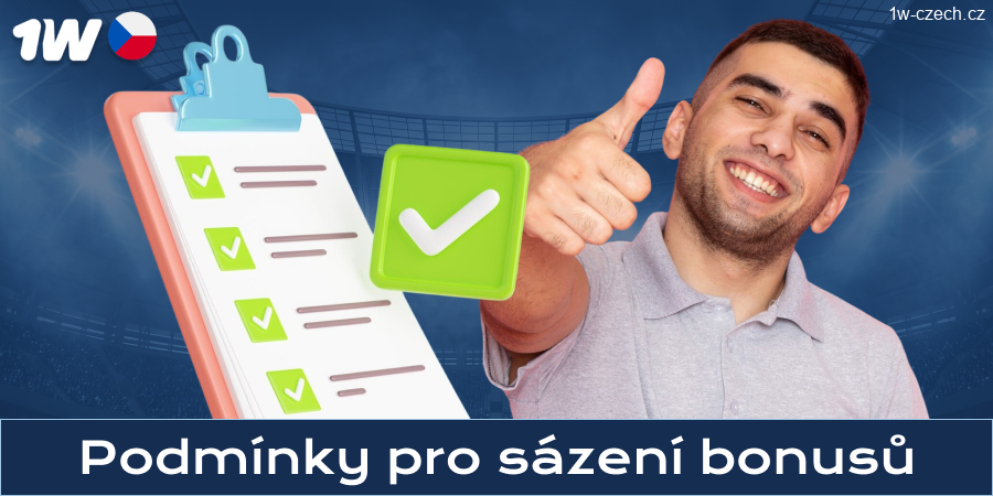 Pravidla pro získání bonusů u 1w Czech Republic