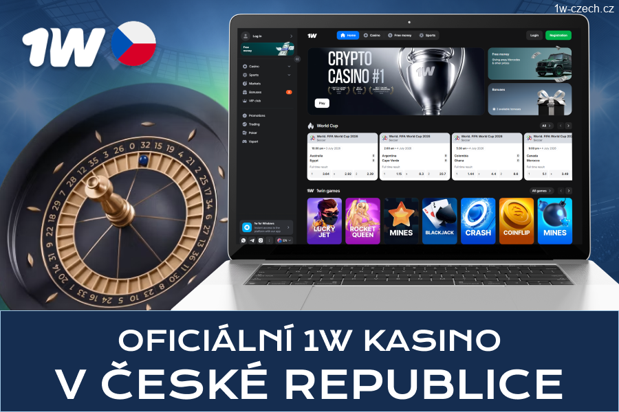 Oficiální kasino a sázková kancelář 1w Czech Republic